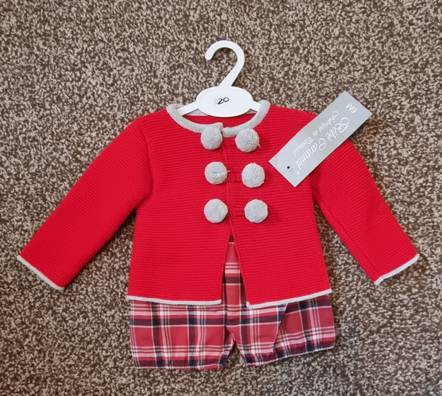 2 piece tartan set