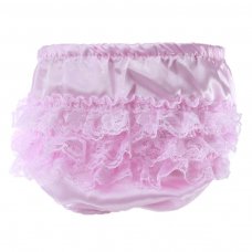 Pink girl frilly pants