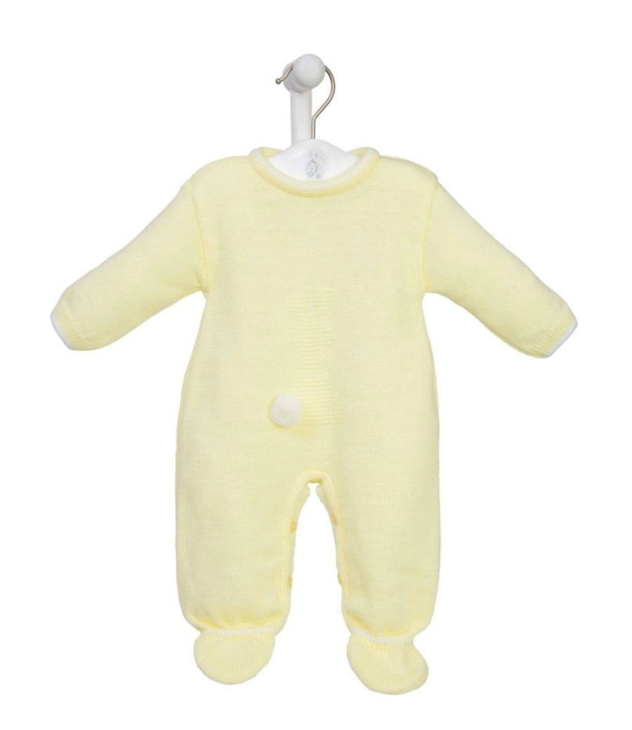 Bunny themed knit onesie