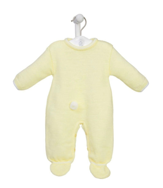 Bunny themed knit onesie