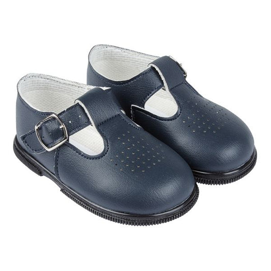 Navy hard sole baypod shoes