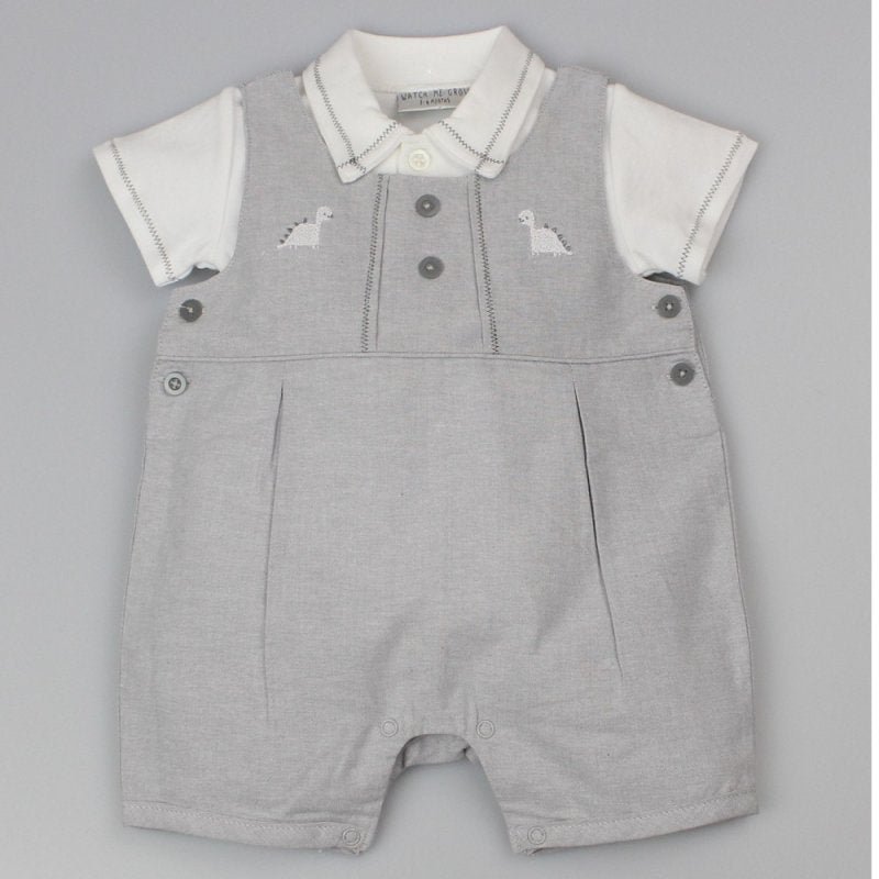 3 piece grey dino set