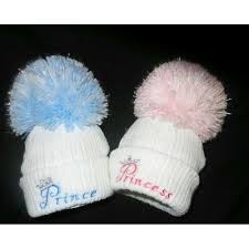 Prince/ Princess pom hat