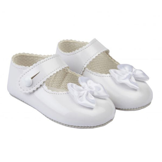 girls soft sole baypod small bow shoes